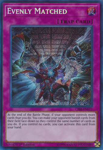 Yu-Gi-Oh Evenly Matched 