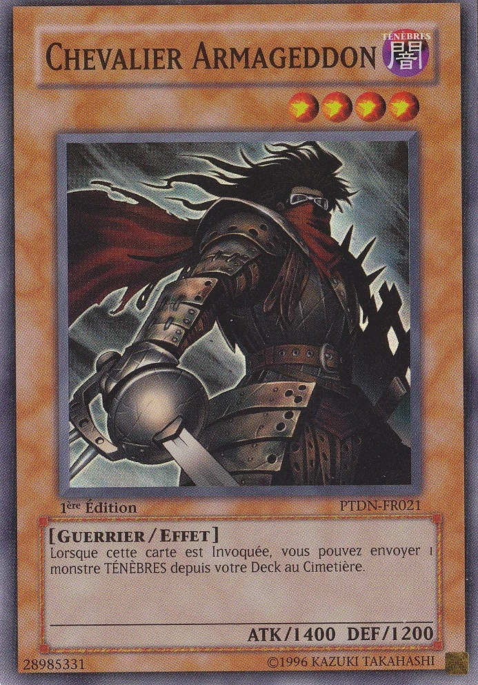 Card GalleryArmageddon Knight YuGiOh! FANDOM powered by Wikia
