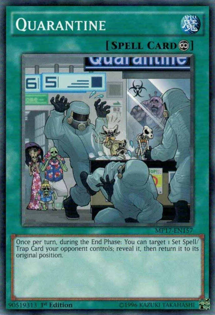 Quarantine YuGiOh! Wiki Fandom