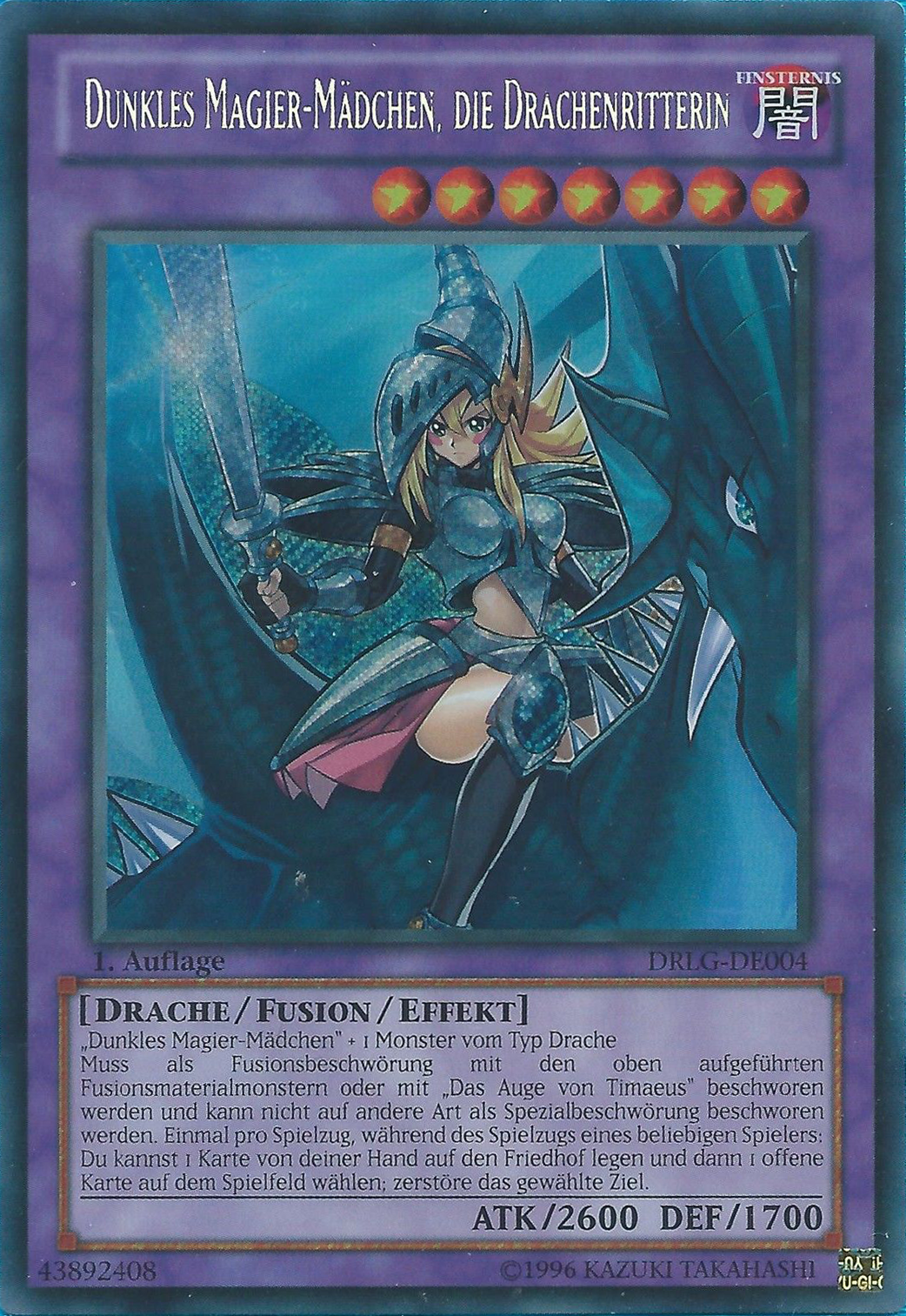 Dark Magician Girl The Dragon Knight Dark Magician Girl The Dragon Knight
