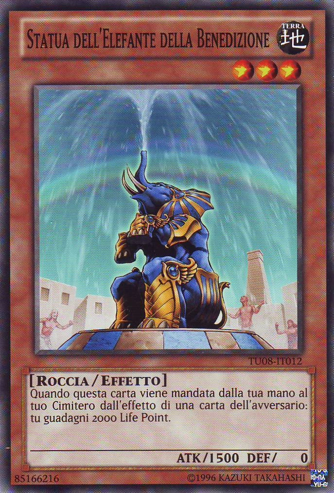 Card GalleryElephant Statue of Blessing YuGiOh! Wiki Fandom