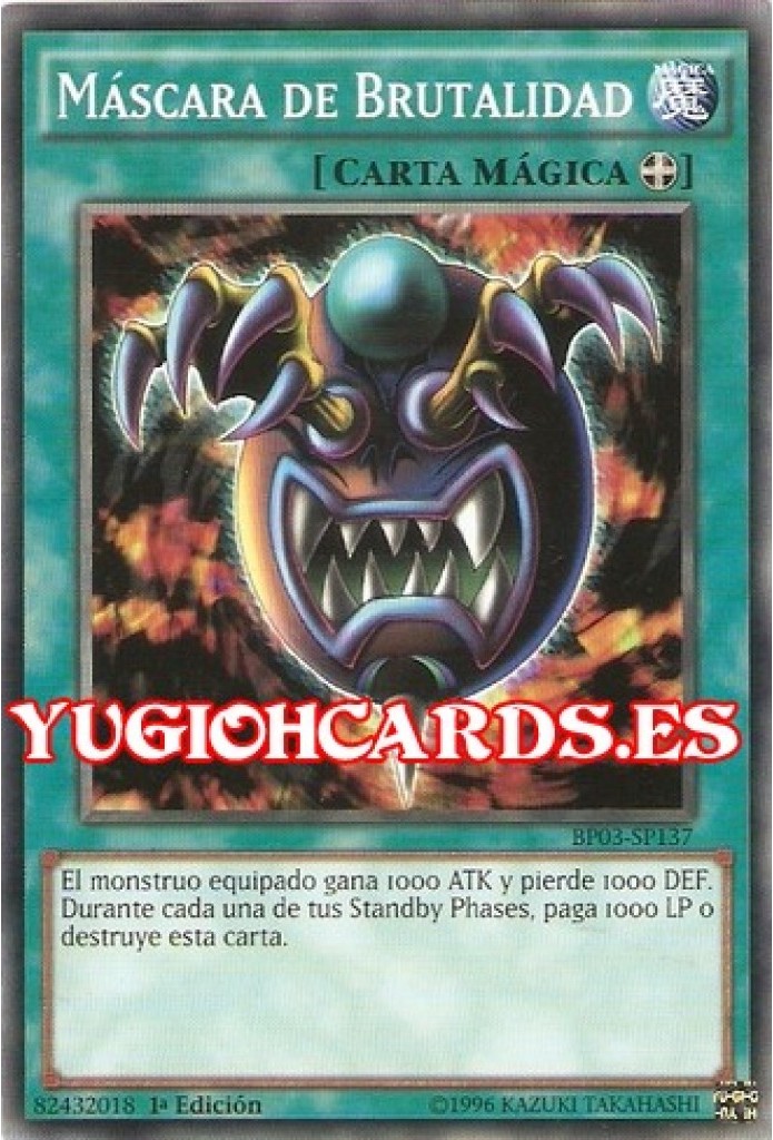 Máscara de Brutalidad Yu-Gi-Oh! Wiki en Español Fandom Máscara de Brutalidad Yu-Gi-Oh! Wiki en Español Fandom