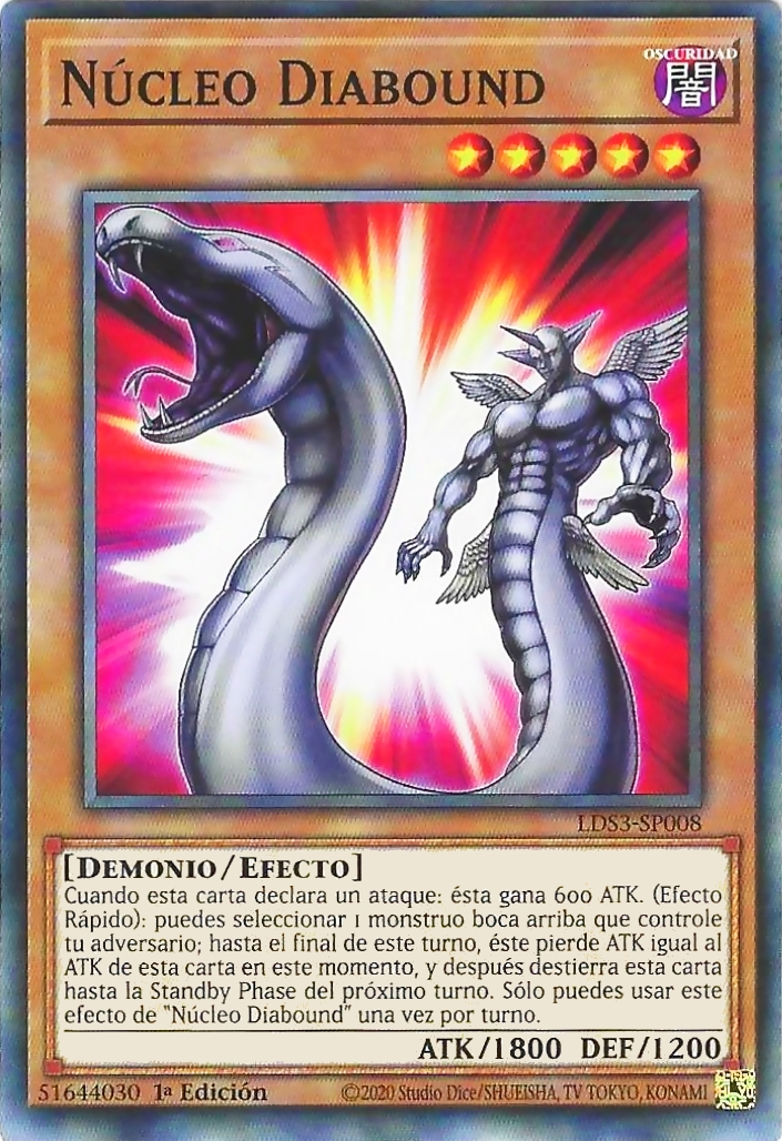 Núcleo Diabound  Yu-Gi-Oh! Wiki en Español  FANDOM 