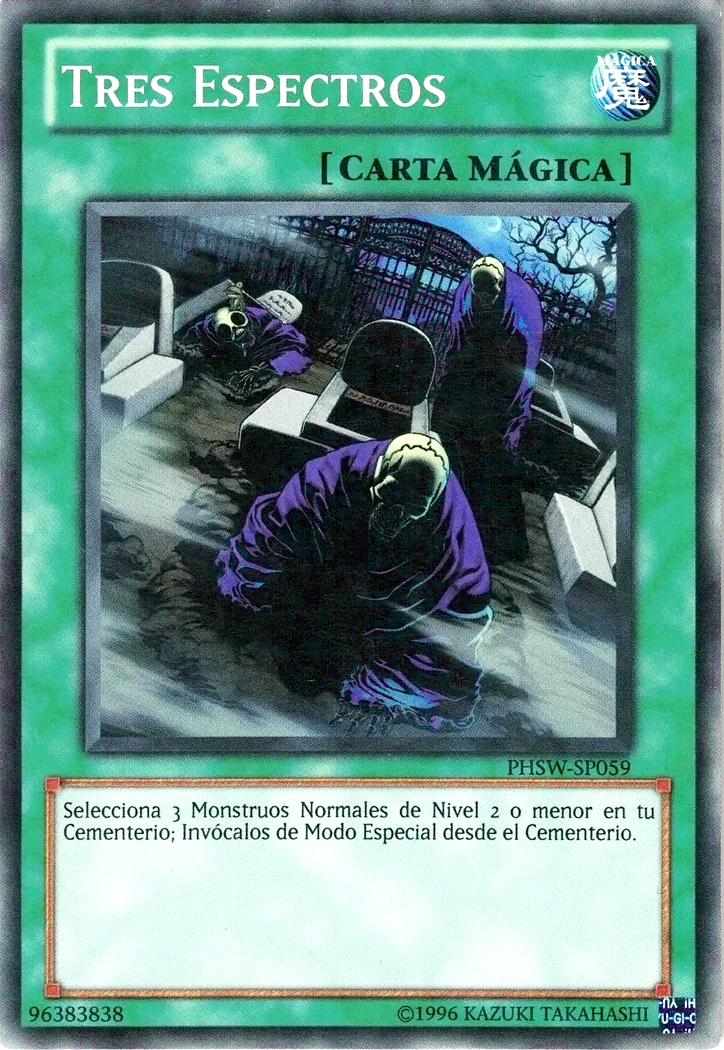 Tres Espectros  Yu-Gi-Oh! Wiki en Español  FANDOM 