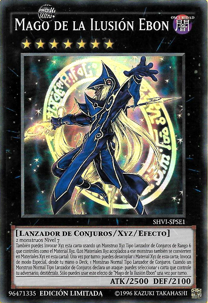 Mago de la Ilusión Ebon  Yu-Gi-Oh! Wiki en Español 