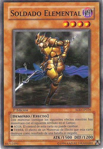 Soldado Elemental  Yu-Gi-Oh! Wiki en Español  FANDOM 