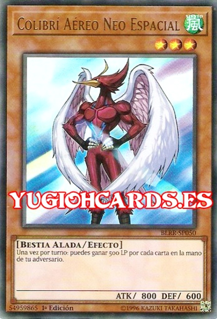 Colibrí Aéreo Neo Espacial  Yu-Gi-Oh! Wiki en Español 