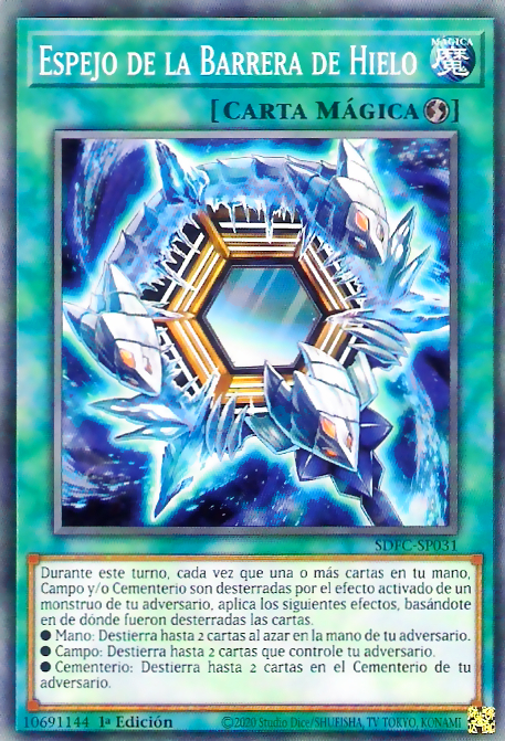Espejo de la Barrera de Hielo  Yu-Gi-Oh! Wiki en Español 