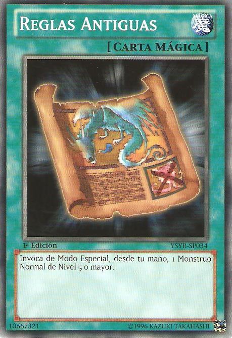 Reglas Antiguas  Yu-Gi-Oh! Wiki en Español  FANDOM 