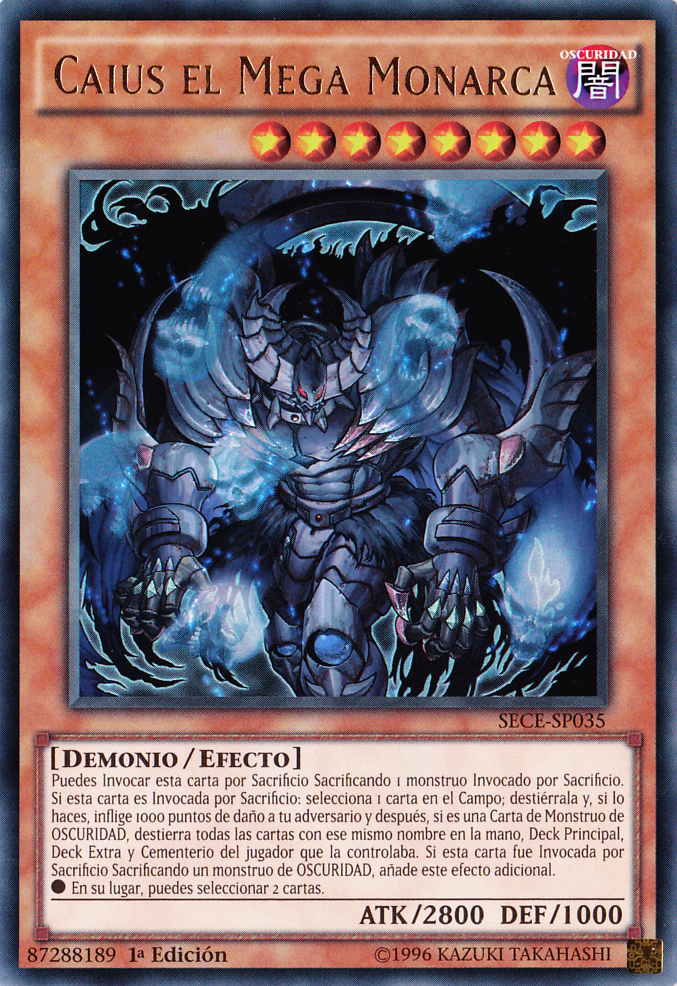 Caius el Mega Monarca  Yu-Gi-Oh! Wiki en Español  Fandom