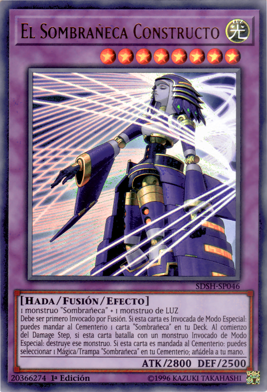 El Sombrañeca Constructo  Yu-Gi-Oh! Wiki en Español 