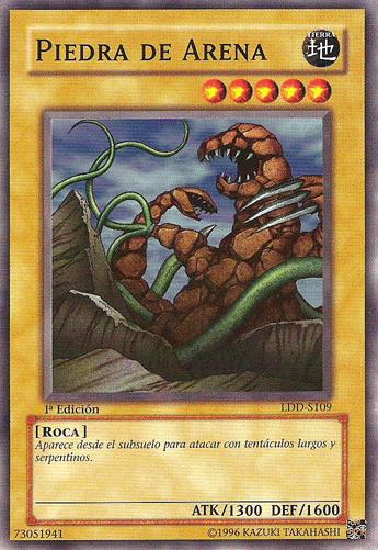 Piedra de Arena  Yu-Gi-Oh! Wiki en Español  FANDOM 