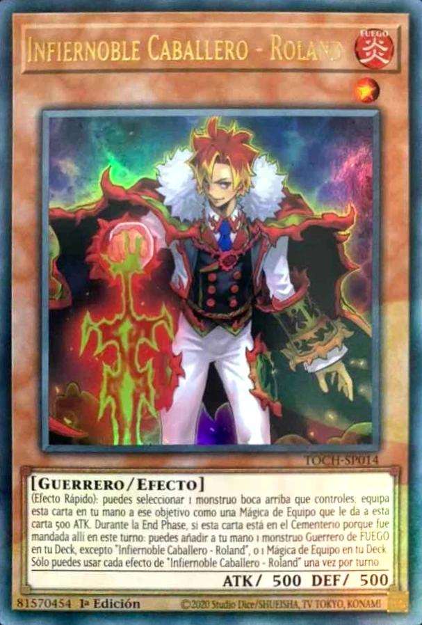 Infiernoble Caballero - Roland | Yu-Gi-Oh! Wiki en Español | Fandom