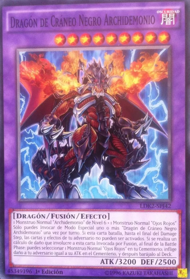 Dragón de Cráneo Negro Archidemonio  Yu-Gi-Oh! Wiki en 