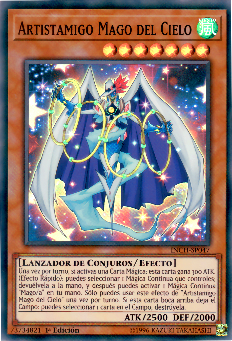 Artistamigo Mago del Cielo  Yu-Gi-Oh! Wiki en Español 