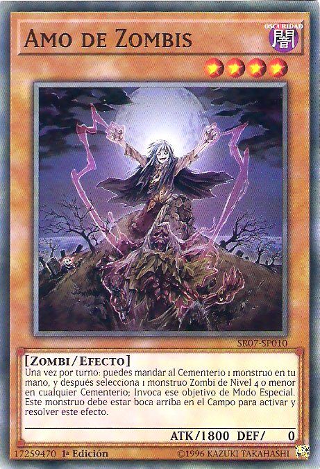 Amo de Zombis  Yu-Gi-Oh! Wiki en Español  FANDOM powered 