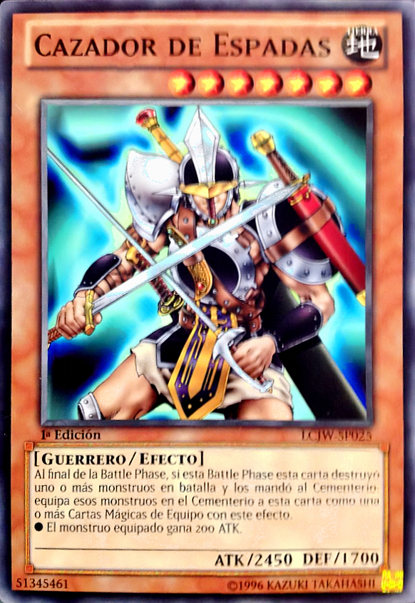 Cazador de Espadas  Yu-Gi-Oh! Wiki en Español  FANDOM 