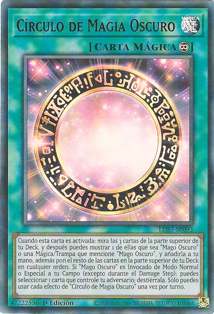 Círculo de Magia Oscuro  Yu-Gi-Oh! Wiki en Español  Fandom