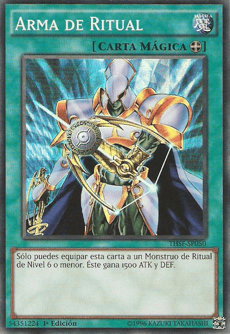 Arma de Ritual  Yu-Gi-Oh! Wiki en Español  FANDOM 