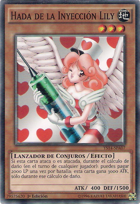 Hada de la Inyección Lily  Yu-Gi-Oh! Wiki en Español 