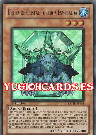 Bestia de Cristal Tortuga Esmeralda  Yu-Gi-Oh! Wiki en 