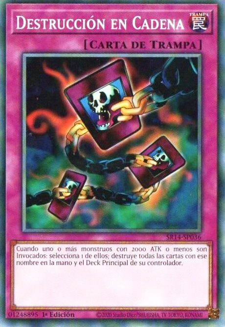 Destrucción en Cadena  Yu-Gi-Oh! Wiki en Español  FANDOM 