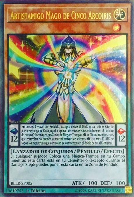 Artistamigo Mago de Cinco Arcoiris  Yu-Gi-Oh! Wiki en 