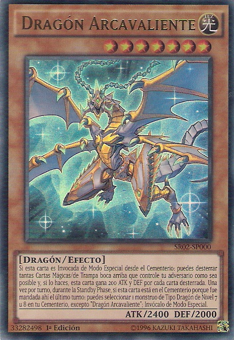 Dragón Arcavaliente  Yu-Gi-Oh! Wiki en Español  FANDOM 