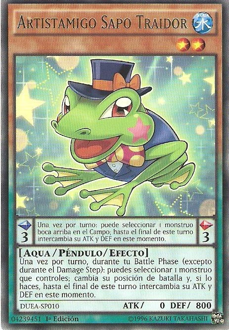 Artistamigo Sapo Traidor  Yu-Gi-Oh! Wiki en Español 