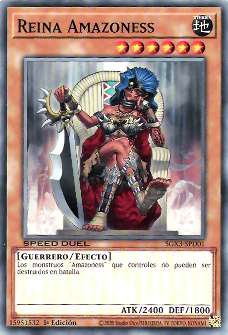 Emperatriz Amazoness  Yu-Gi-Oh! Wiki en Español  FANDOM 