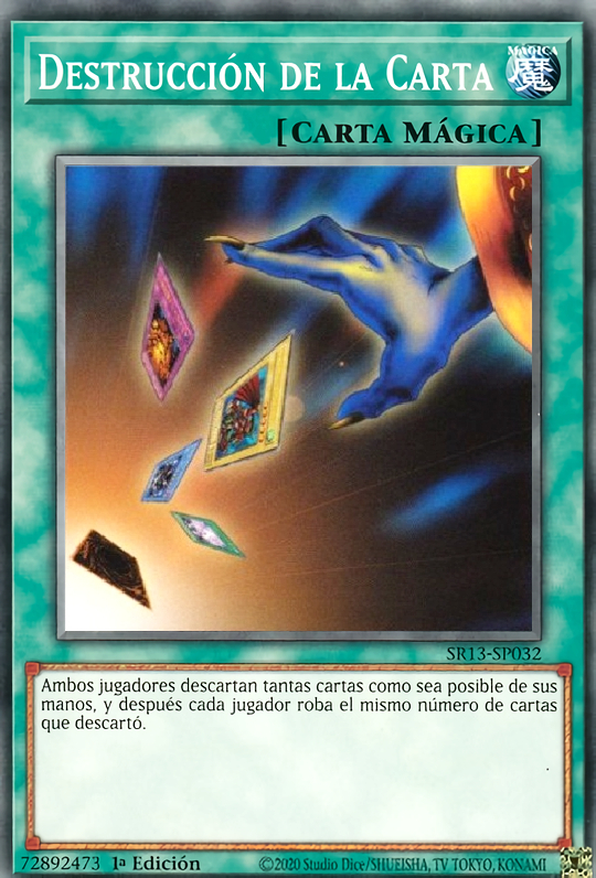 Destrucción de la Carta YuGiOh! Wiki en Español