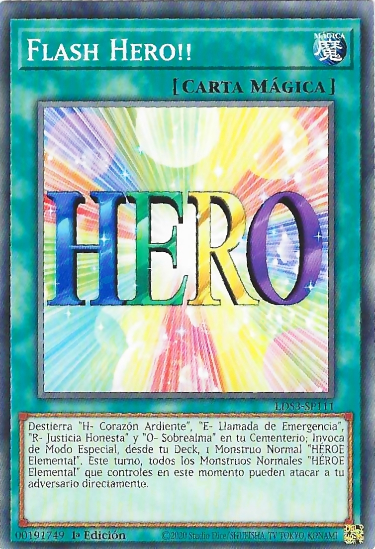 Imagen - Flash hero!!.jpg | Yu-Gi-Oh! Wiki en Español | FANDOM powered