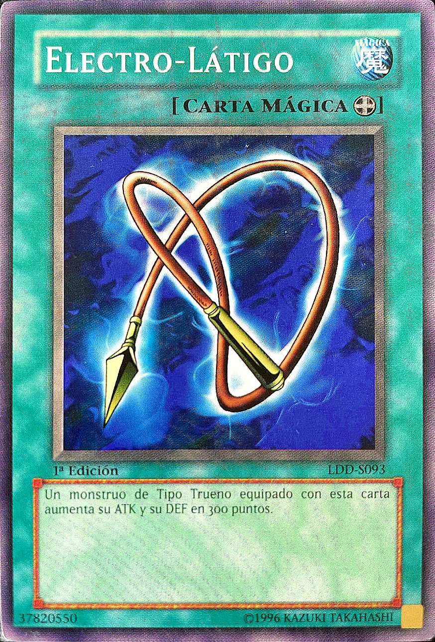 Electro-Látigo  Yu-Gi-Oh! Wiki en Español  FANDOM 