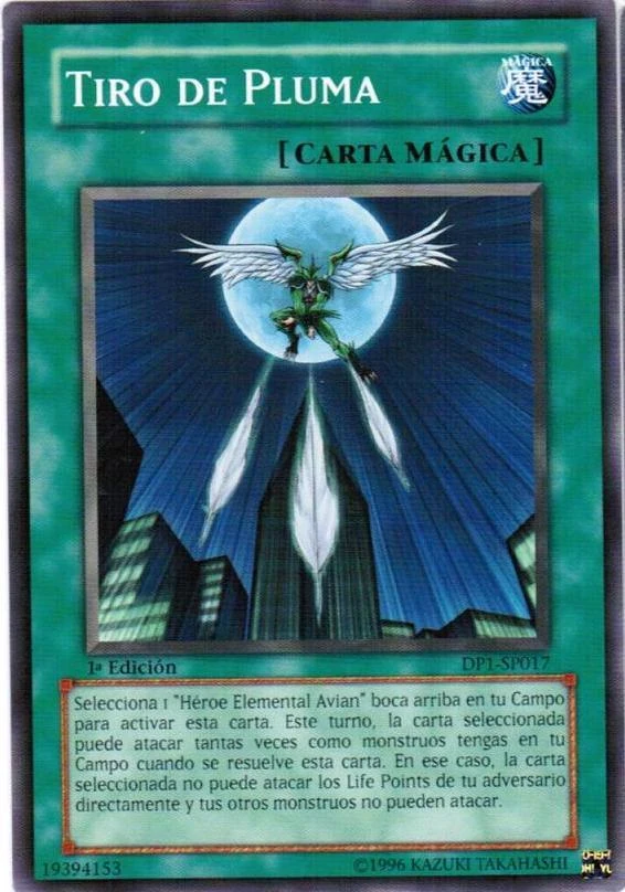 Tiro de Pluma  Yu-Gi-Oh! Wiki en Español  FANDOM powered 