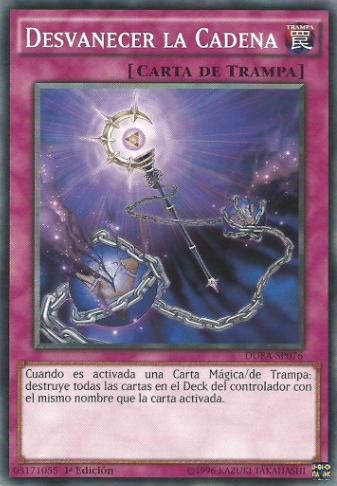 Desvanecer la Cadena  Yu-Gi-Oh! Wiki en Español  FANDOM 