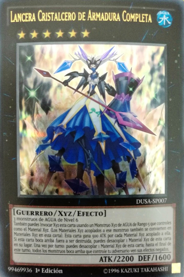 Lancera Cristalcero De Armadura Completa Yu Gi Oh Wiki En