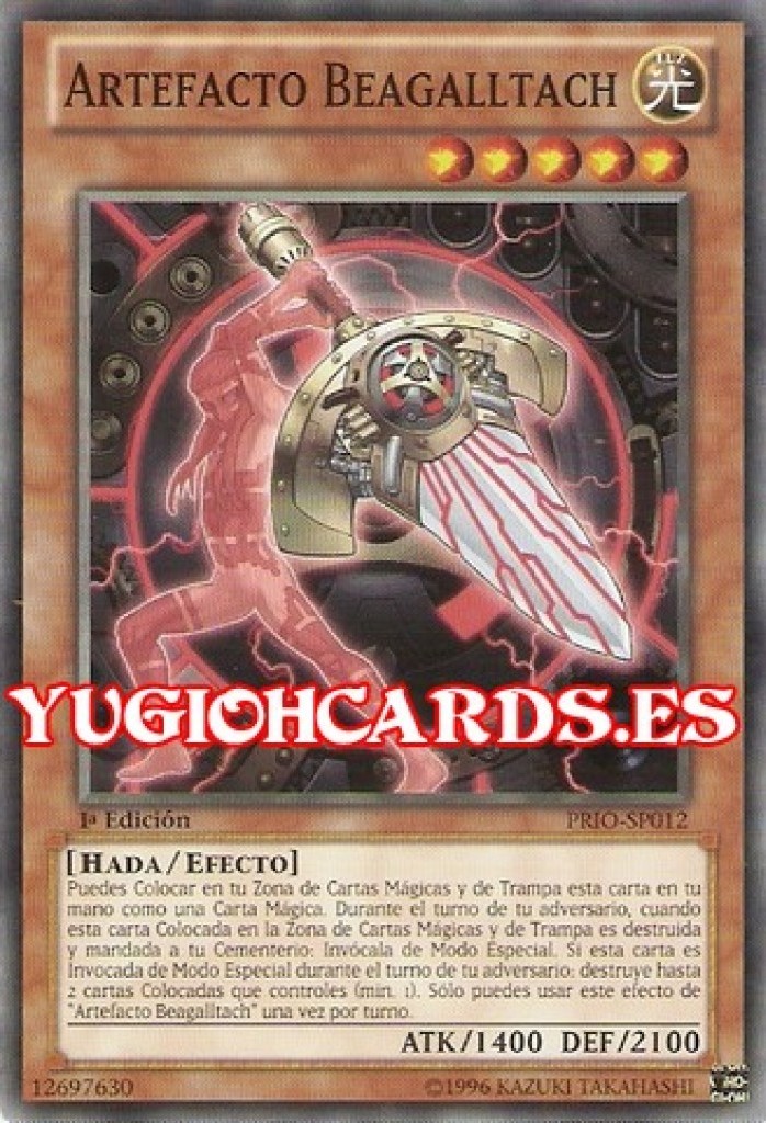 Artefacto Beagalltach  Yu-Gi-Oh! Wiki en Español  FANDOM 