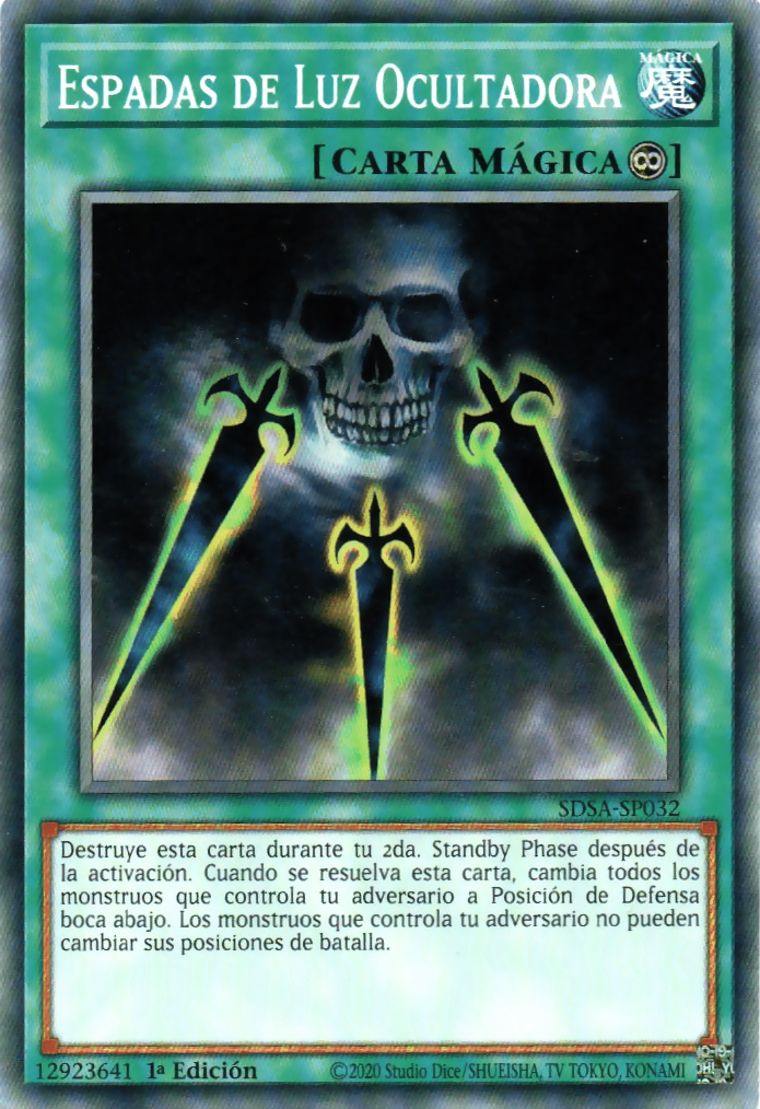 Espadas de Luz Ocultadora  Yu-Gi-Oh! Wiki en Español 