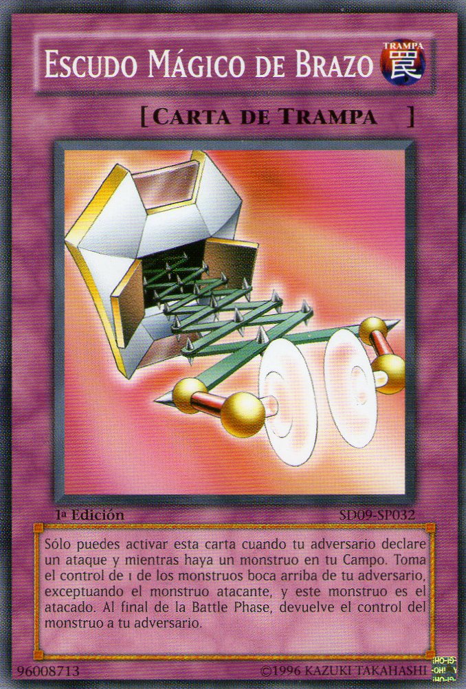 Escudo Mágico de Brazo  Yu-Gi-Oh! Wiki en Español 