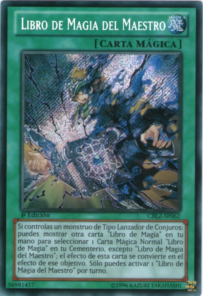 Libro de Magia del Maestro  Yu-Gi-Oh! Wiki en Español 