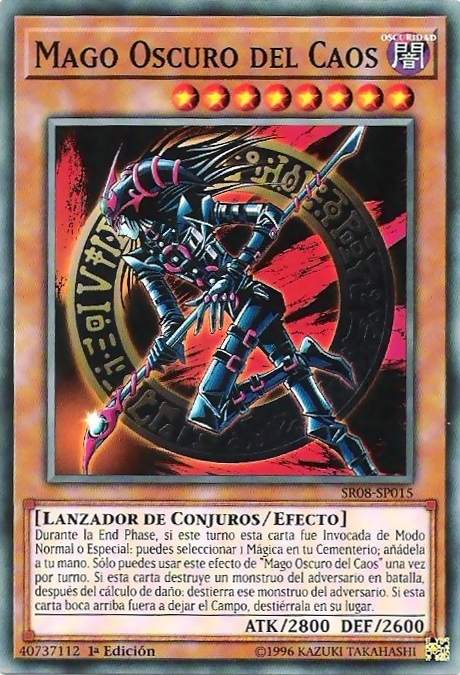 Mago Oscuro del Caos  Yu-Gi-Oh! Wiki en Español  FANDOM 