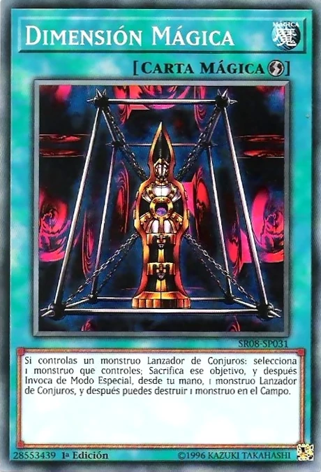 Yu-Gi-Oh! - Desencantador (SDSC-EN002) - Comando De Lanzadores De Hechizos De Baraja De Estructura - 1ª Edición - Común