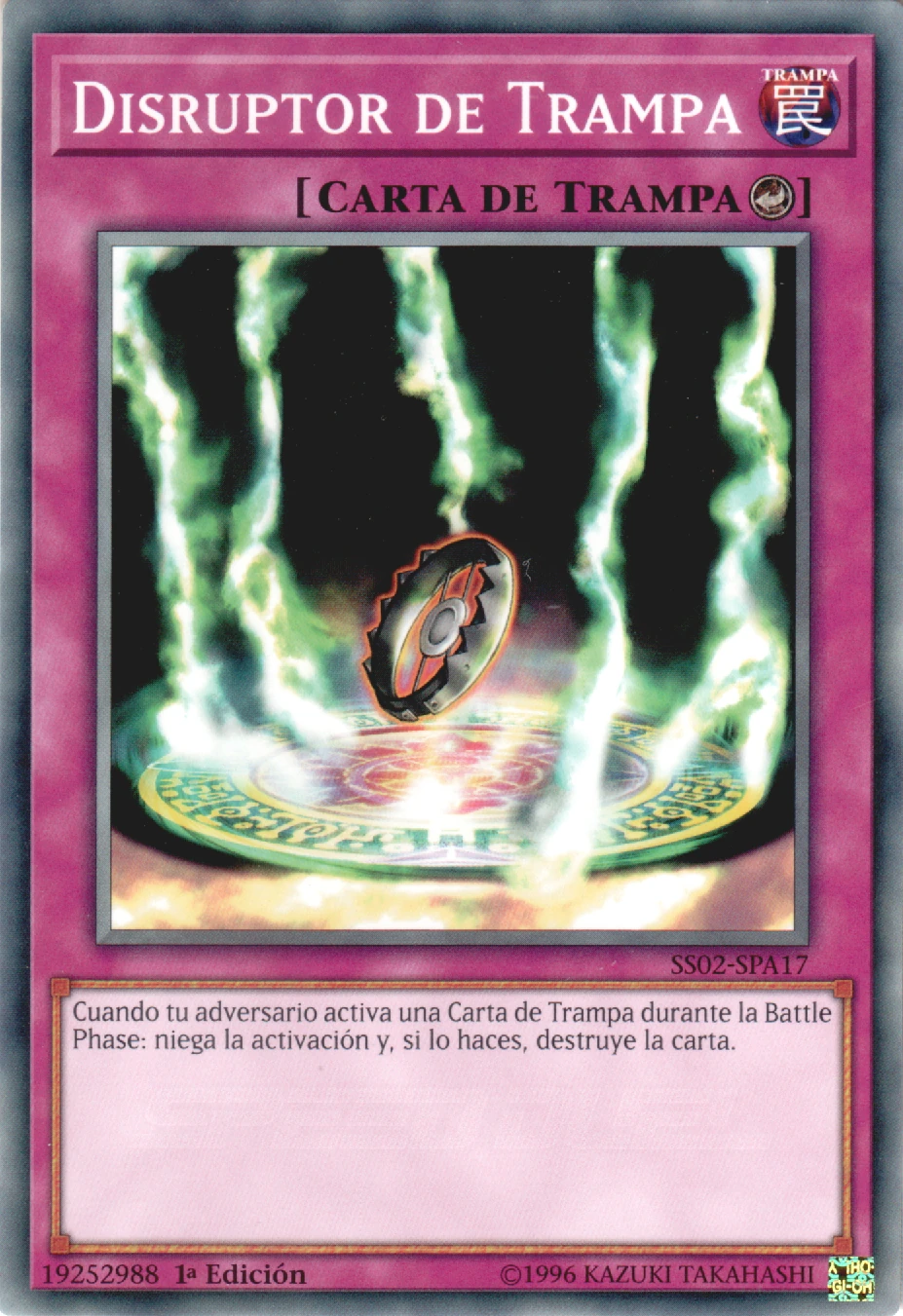 Disruptor de Trampa  Yu-Gi-Oh! Wiki en Español  Fandom