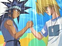 Mako y Joey Yu-Gi-Oh069