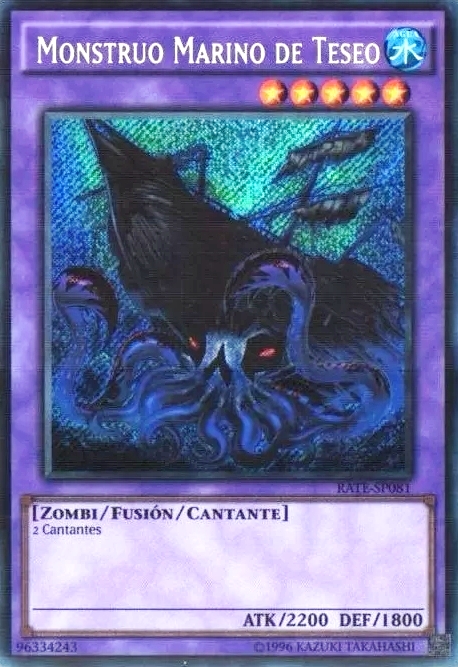 Monstruo Marino de Teseo  Yu-Gi-Oh! Wiki en Español 