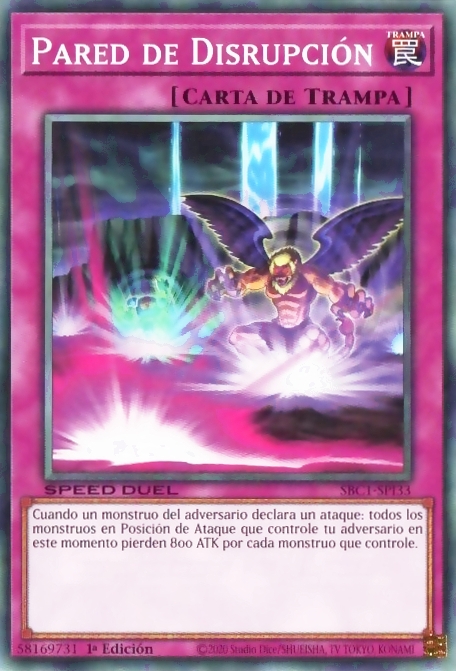 Pared de Disrupción Yu-Gi-Oh! Wiki en Español FANDOM Pared de Disrupción Yu-Gi-Oh! Wiki en Español FANDOM