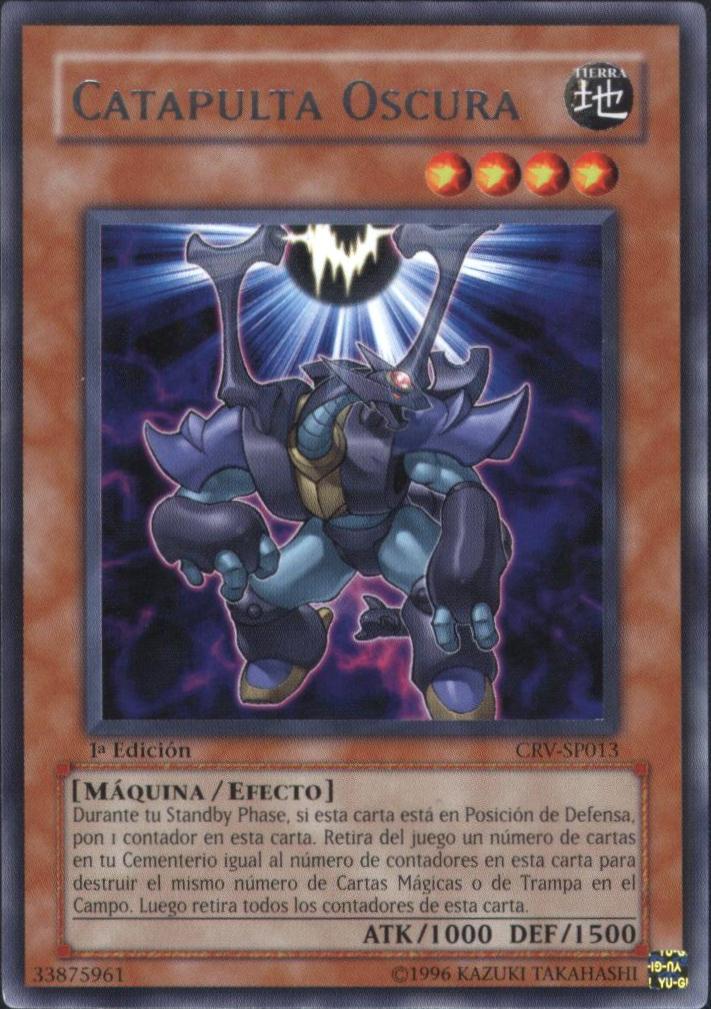 Catapulta Oscura  Yu-Gi-Oh! Wiki en Español  FANDOM 