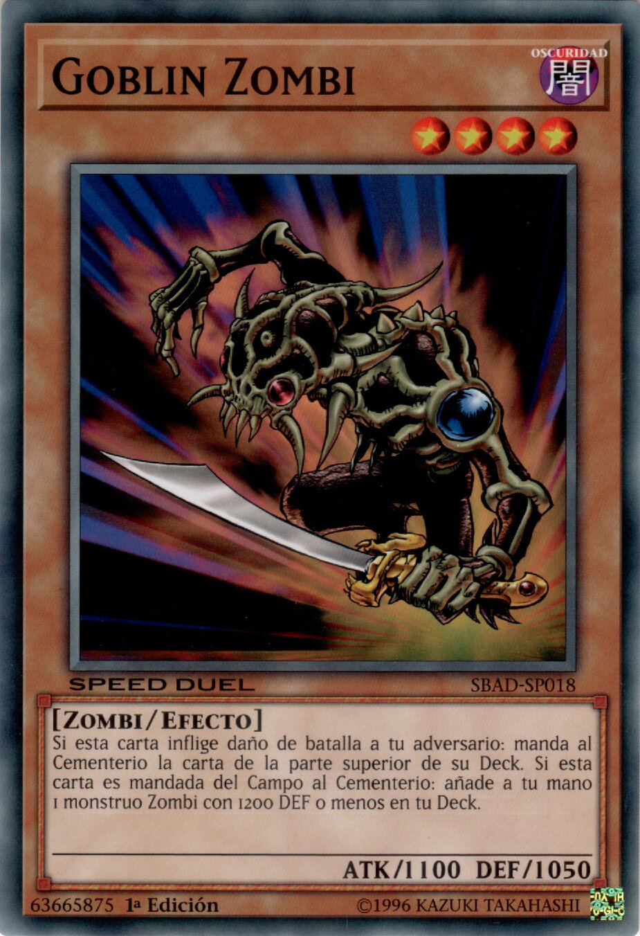 Goblin Zombi  Yu-Gi-Oh! Wiki en Español  FANDOM powered 