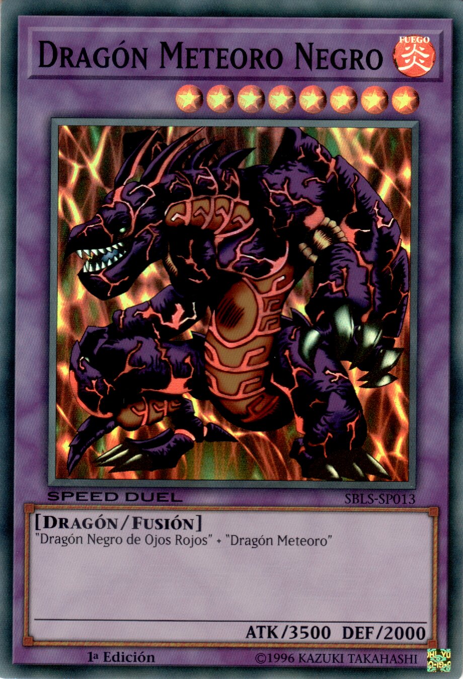 Dragón Meteoro Negro  Yu-Gi-Oh! Wiki en Español  FANDOM 