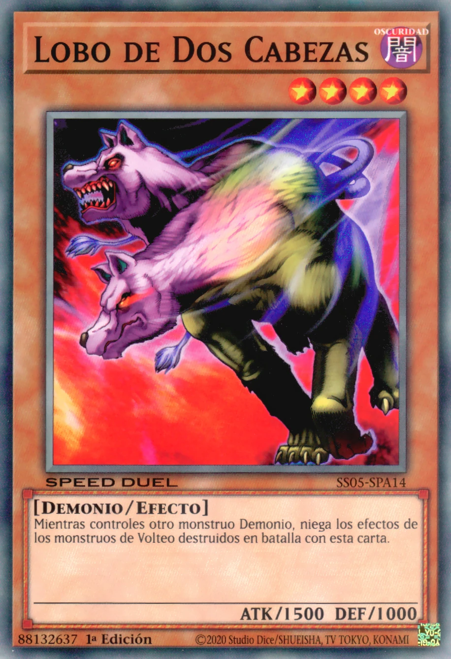 Lobo de Dos Cabezas YuGiOh! Wiki en Español FANDOM powered by Wikia